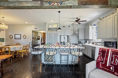 Large open floor plan downstairs