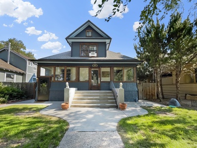 Restored Victorian home with unique and modern features