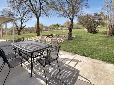 Outdoor Living Area with Firepit