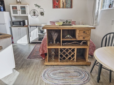 Book and wine storage