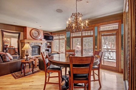 Dining Area and Living Room