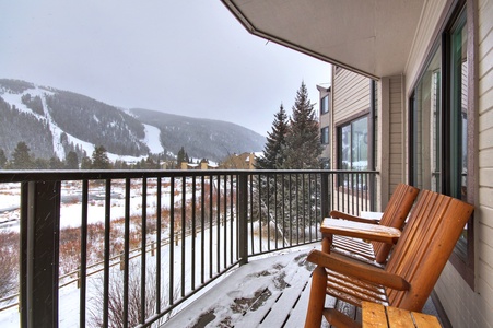 Private deck view