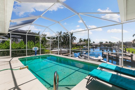 Pool Canal View