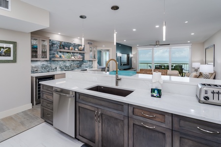 Kitchen to Great Room