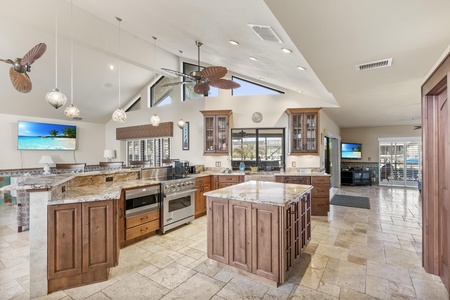 West-Facing Kitchen to Entrance