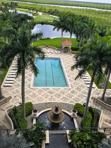 Pool Aerial View