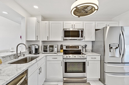 Stainless steel appliance kitchen