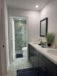 Main Bedroom attached dual sink bathroom