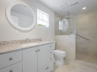 Main Attached Full bath step in shower