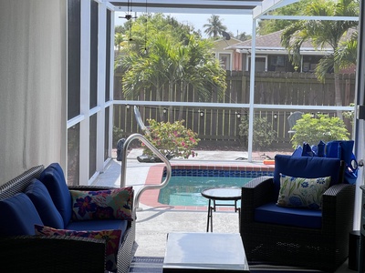 Covered Patio off Pool Covered Patio off Pool