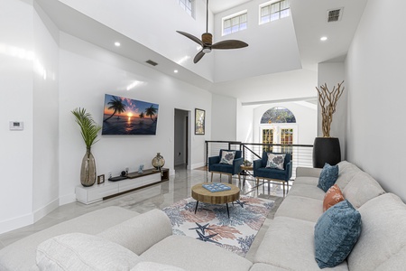 Second floor living area