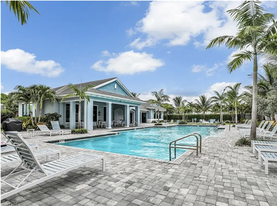 Community heated pool