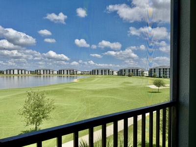 Patio view to fairway