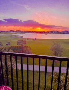 Fabulous sunsets from your patio
