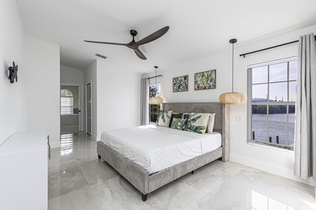 Main king size bedroom second floor