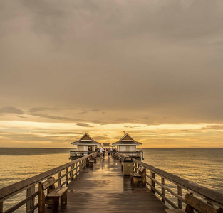 The infamous Naples pier