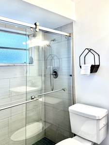 Master step in shower