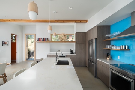 Open Kitchen with Smart Appliances