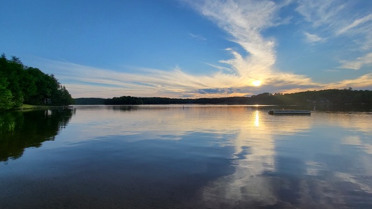 Sunset on Long Lake from Beach - 2 minute walk. Sunset on Long Lake from Beach - 2 minute walk. Sunset on Long Lake from Beach - 2 minute walk.