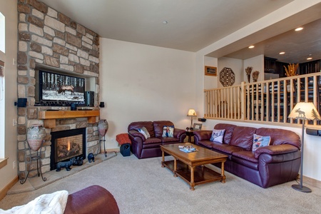 Natural Light Filled Living Room