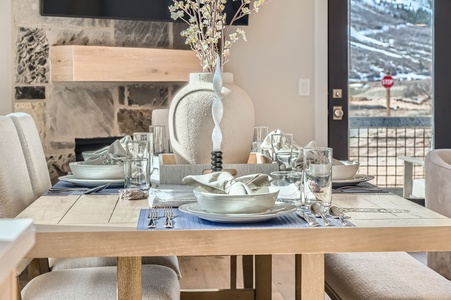 Lovely decor and design throughout