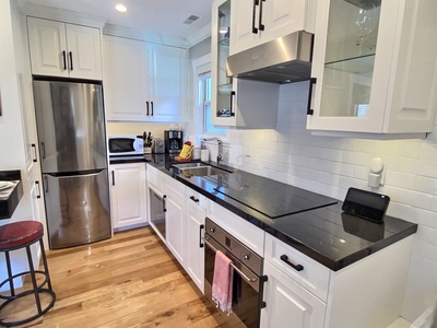 Kitchen with modern appliances!