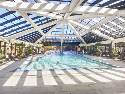 Indoor Outdoor Pool. Bear Building Level 5