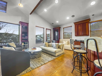 Wonderful Living Room with Fireplace!