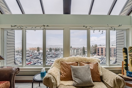 Tons of Natural Light and Windows Overlooking Park City and the Resort