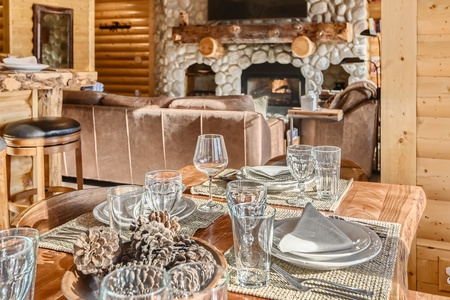 Enjoy a lovely apres ski meal with the family