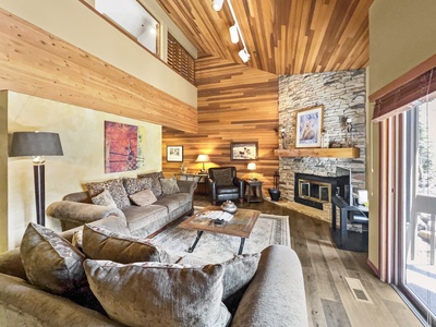 High Ceilings living area