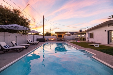 Complimentary Heated Pool