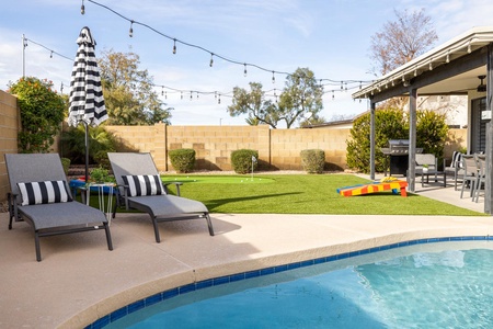 Lounge by Pool