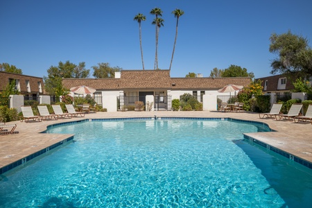 Community Pool that is Heated all year round