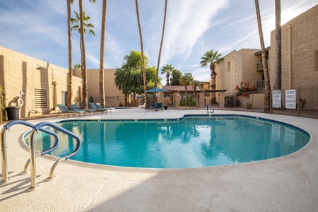 Heated community pool to enjoy year round!