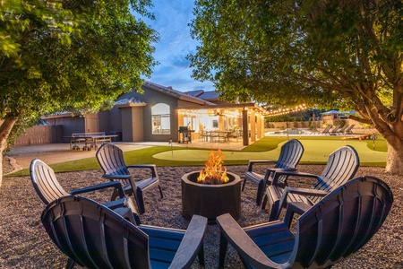 S'mores time around a smokeless fire pit