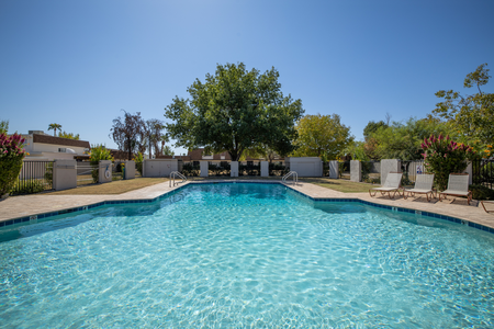 Heated Swimming Pool Just Steps Away