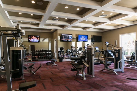 Stay in shape in a state of the art training gym