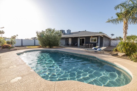 Mesa Garnet - A private, backyard haven with a sparkling heated pool