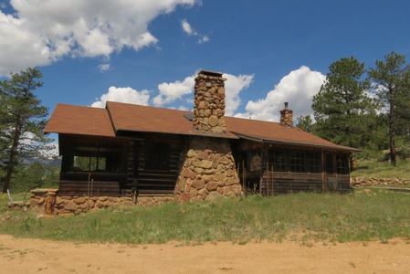 Exterior view of the homestead