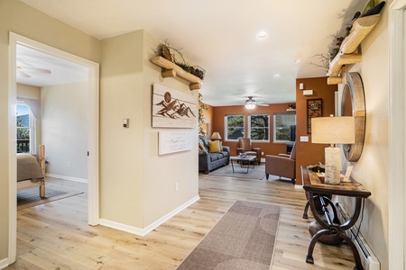 Front entrance view as you enter the home.