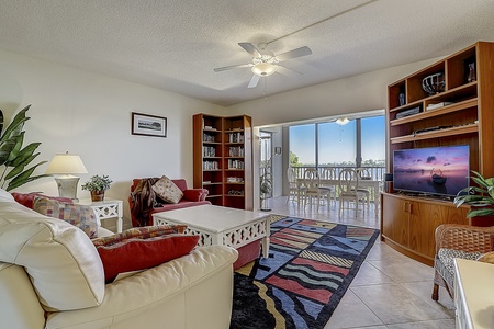 Living Room  Living Room  Living room with views of Sarasota Bay. 