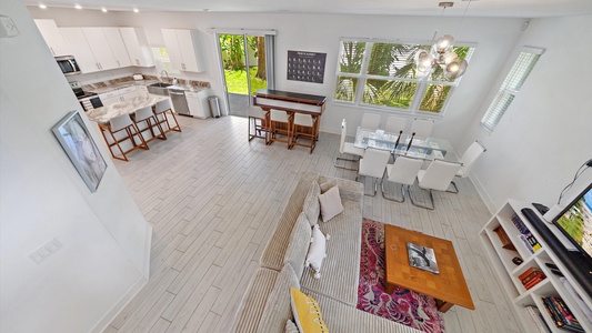 Spacious Open Floor Plan with Backyard Access