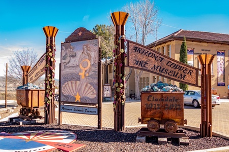 Clarkdale Copper Mine - much to see - close to it all