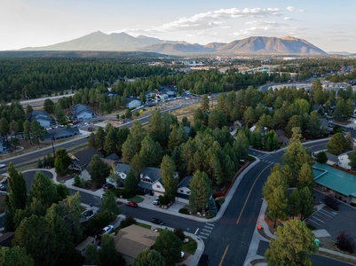 The San Francisco Peaks and Snowbowl close by