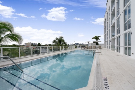 Relax by the pool. Views of the Intracoastal Waterway