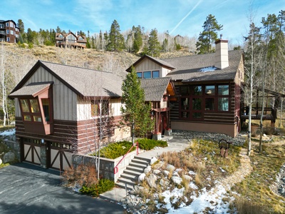 Large, beautifully architected home in Silverthorne.