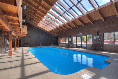 Large indoor pool