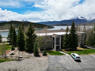 Beautiful views of Lake Dillon from the property