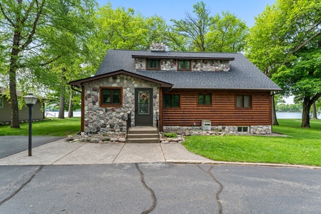 Front view of house